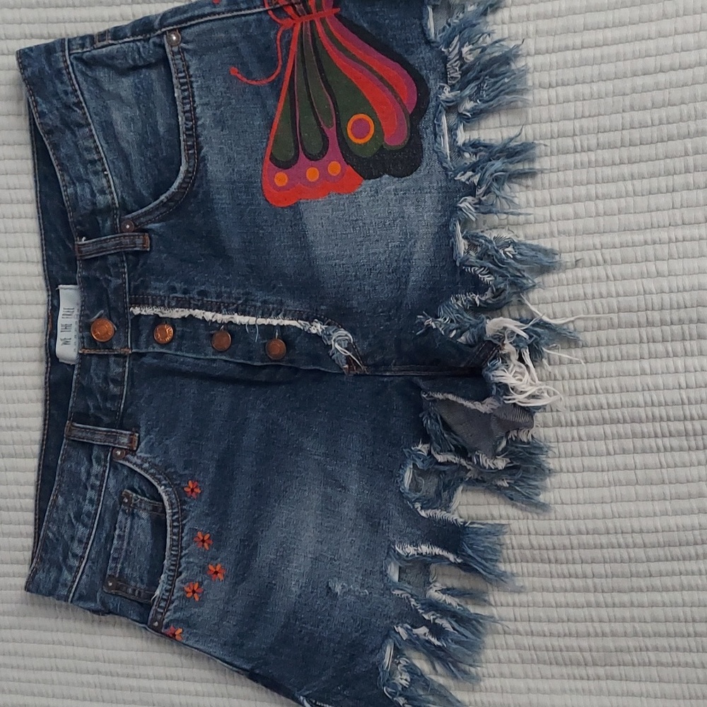 We the free/ free people shorts